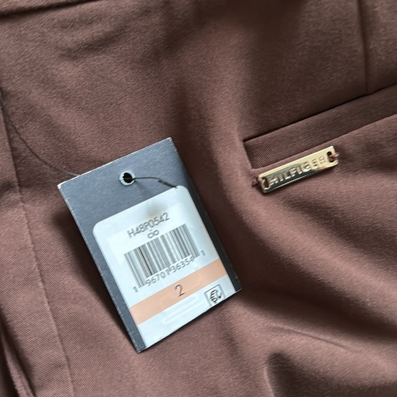 Tommy Hilfiger Chocolate Brown Slim Fit Trousers - Picture 7 of 7